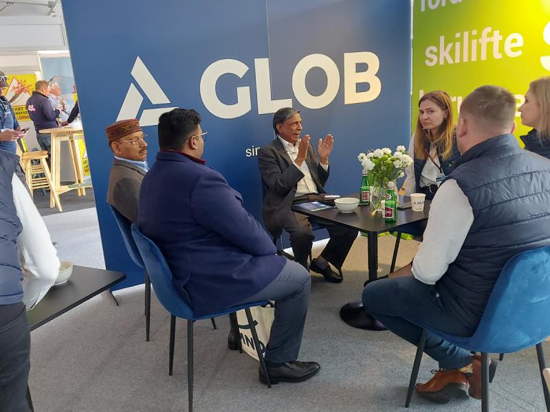 glob sport na targach Interalpin'23