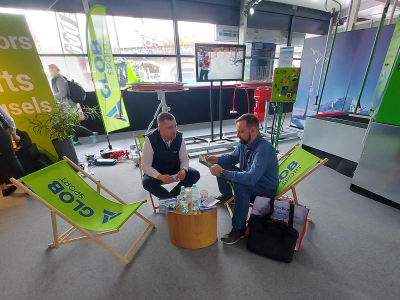 glob sport na targach Interalpin'23